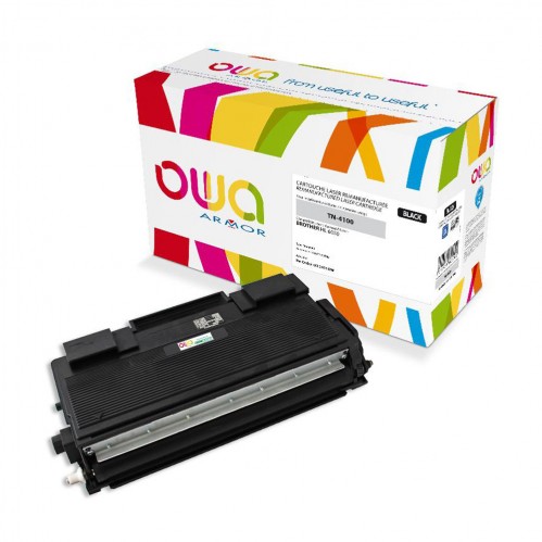 Remanufactured OWA laser cartridge compatible with BROTHER TN-4100 - Black - 7500p