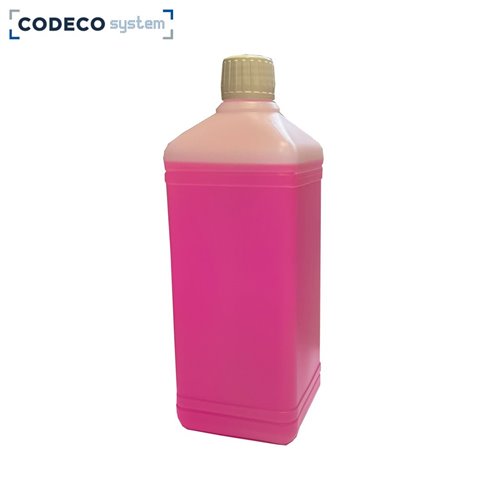 Solvant additif rosé bidon 1L - Compatible Markem Imaje 5191