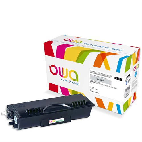 OWA Laser Cartridge remanufactured for BROTHER TN-3030 - Black - 3500p