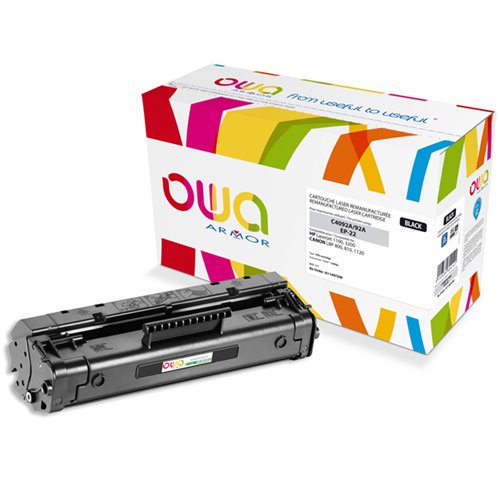 OWA Laser remanufactured cartridge for HP C4092A - Black - 2500p