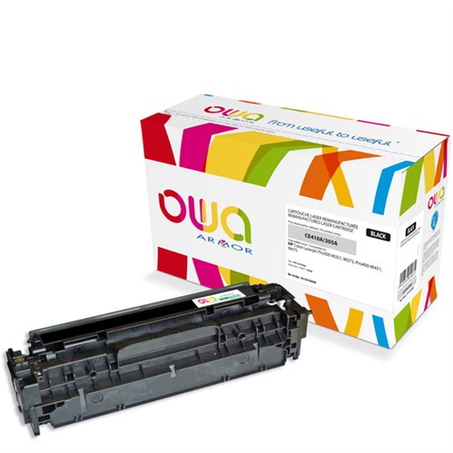 Remanufactured OWA Laser Cartridge for HP CE410A - Black - 2200p