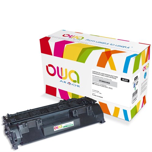 Remanufactured OWA Laser Cartridge for HP CF280A - Black - 2700p