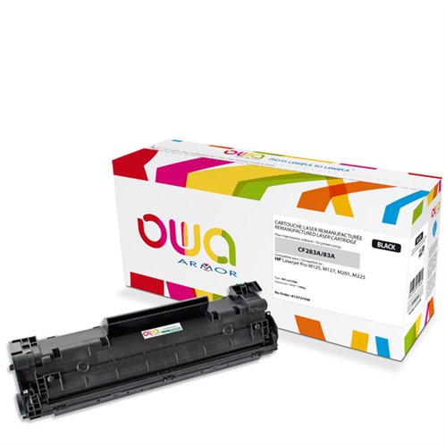Remanufactured OWA Laser Cartridge for HP CF283A - Black - 1500p