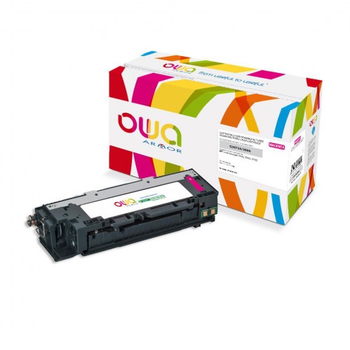 Remanufactured OWA laser cartridge compatible with HP Q2673A - Magenta - 4000p