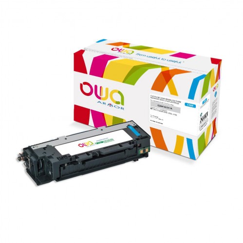 Remanufactured OWA laser cartridge compatible with HP Q2681A - Cyan - 6000p