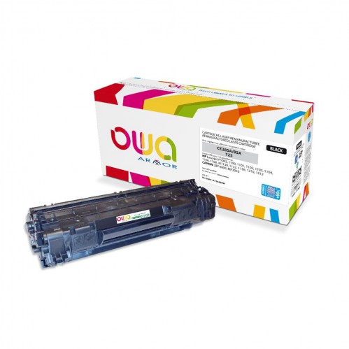 Remanufactured OWA laser cartridge compatible with HP CE285A - Black - 3200p