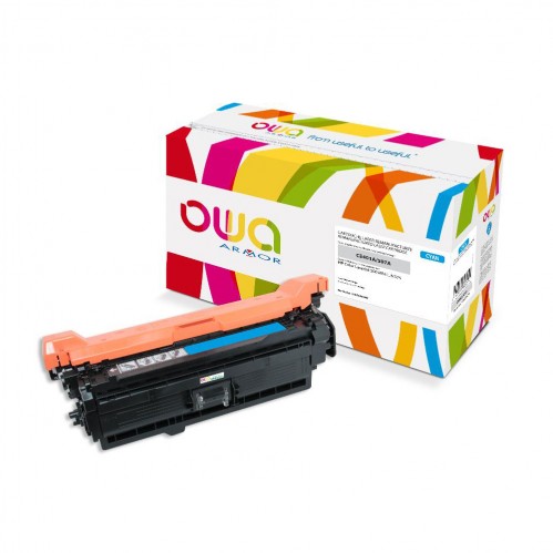 Remanufactured OWA laser cartridge compatible with HP CE401A - Cyan - 6000p