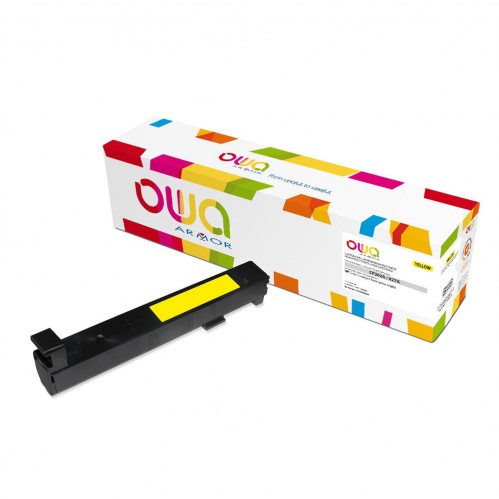Remanufactured OWA laser cartridge compatible with HP CF302A - Yellow - 32000p