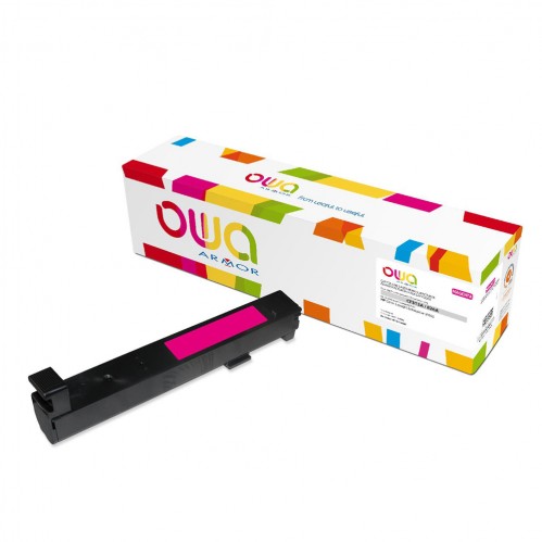 Remanufactured OWA laser cartridge compatible with HP CF313A - Magenta - 31500p
