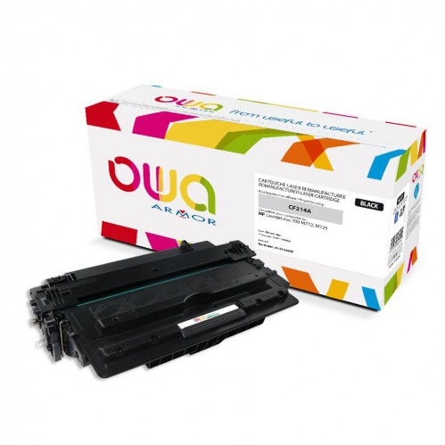 Remanufactured OWA laser cartridge compatible with HP CF214A - Black - 10000p