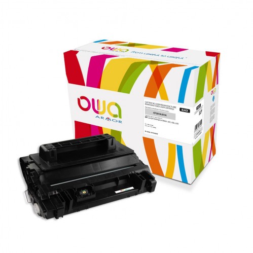 Remanufactured OWA laser cartridge compatible with HP CF281A - Black - 10500p