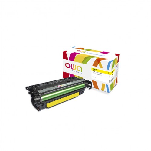 Remanufactured OWA laser cartridge compatible with HP CF462X - Yellow - 22000p