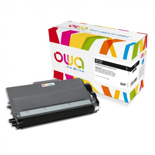 Remanufactured OWA laser cartridge compatible with BROTHER TN-3430 - Black - 3000p
